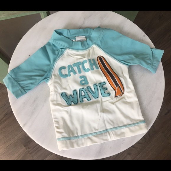 🚫SOLD Gymboree rash guard/ swim shirt - Picture 2 of 5